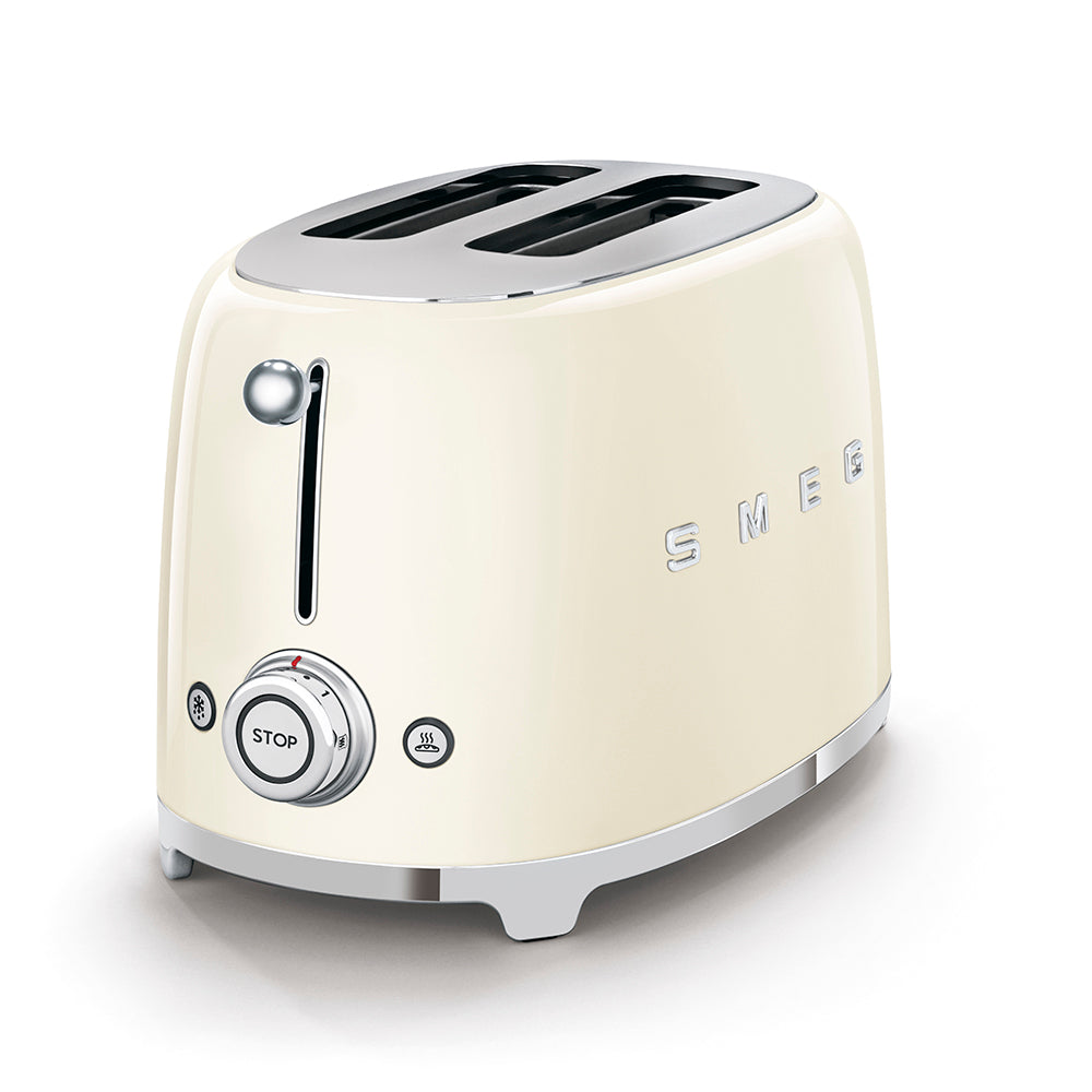 Tostadora Smeg estilo años 50 de 2 rebanadas - TSF01